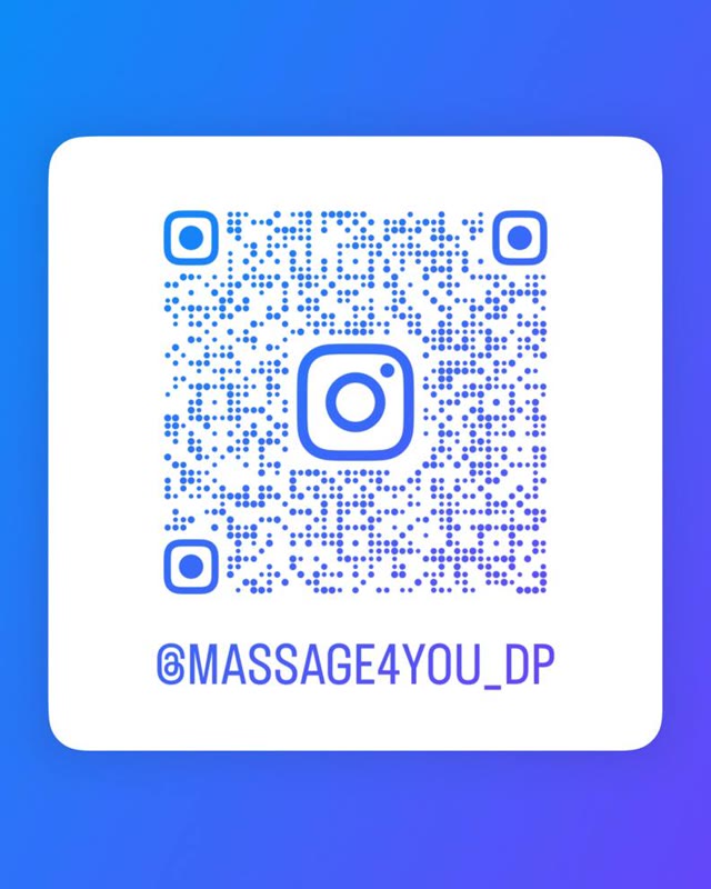 QR-код Instagram — @massage4you_dp
